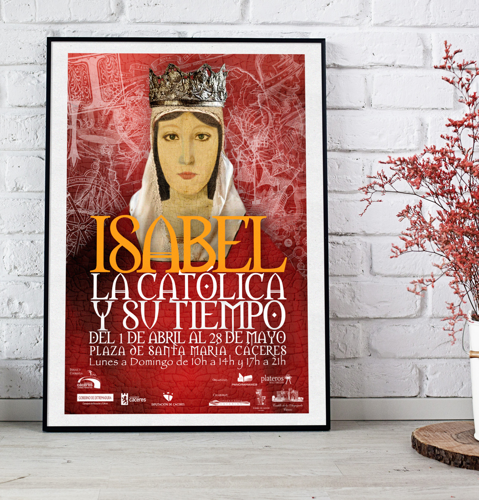Cartel Isabel la Católica - Panoramaweb